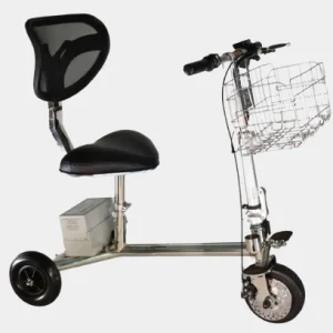 smartscoot lightweight three wheel folding mobility scooter