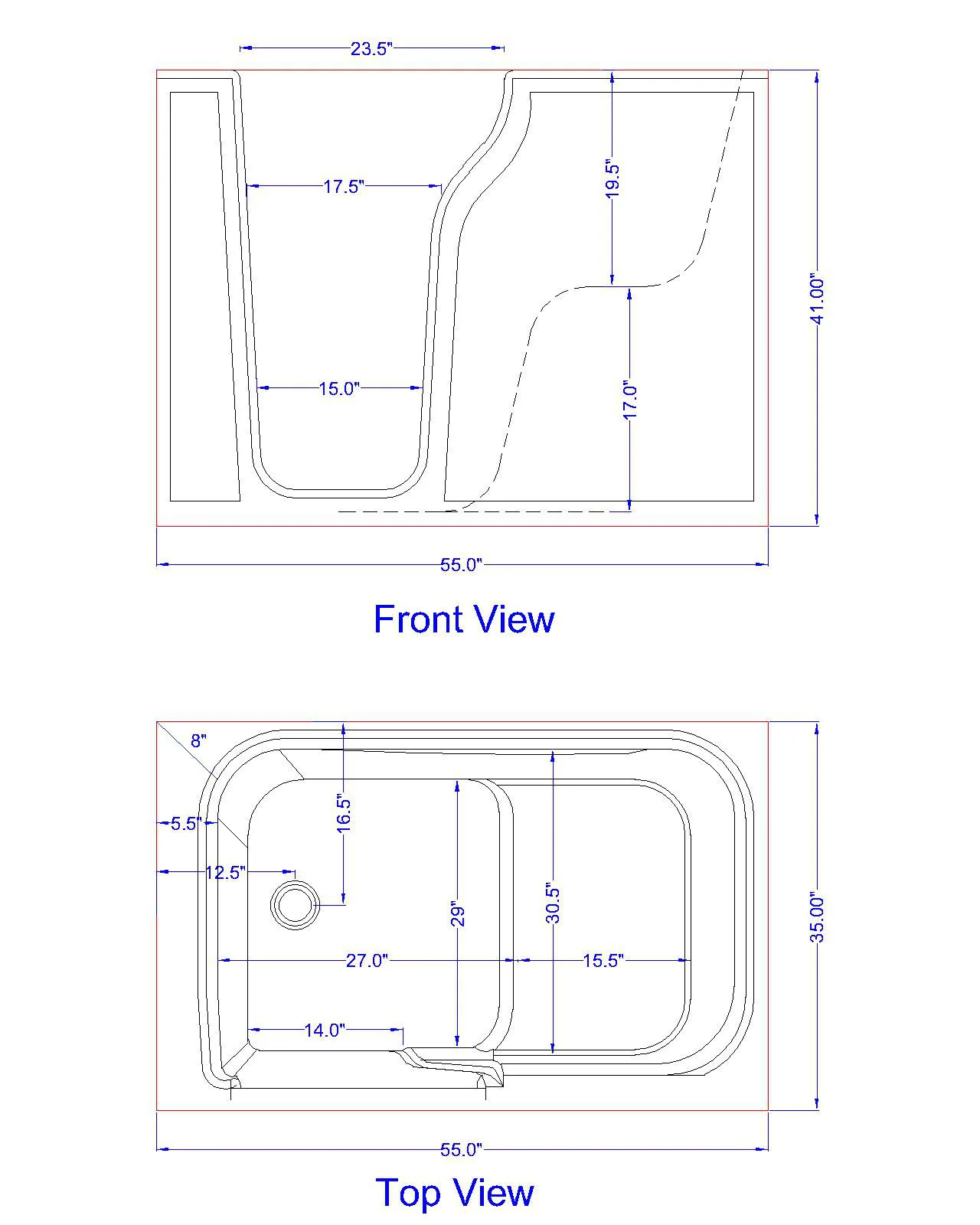avora bath walk in left hand soaker mobility tub 55x33x41 avora bath walk in left hand soaker mobility tub 55x33x41