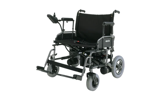 merits heavy duty travel ease 26 p183 folding power wheelchair 750 lb