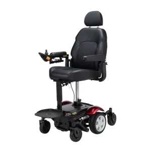 merits mid wheel drive vision sport lift p326d power wheelchair