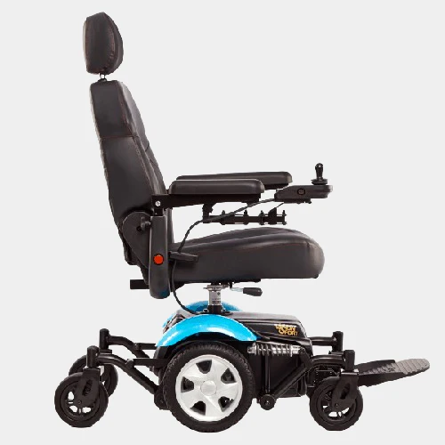 merits mid wheel drive vision sport lift p326d power wheelchair