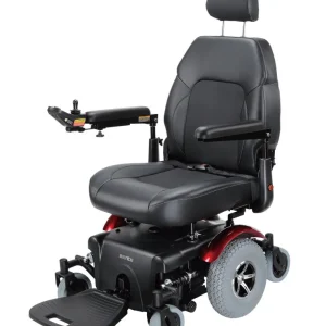 merits mid wheel drive vision super p327 power wheelchair 450 lb