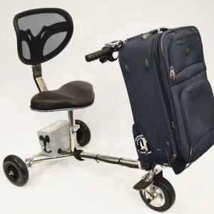 smartscoot lightweight three wheel folding mobility scooter